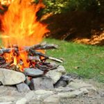 Divination by smoke from the fire and flame of fire
