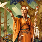 The healing goddess Eyre